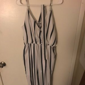 Stripe jumpsuit